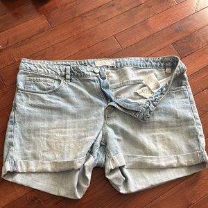 H&M Denin Shorts - Light Wash